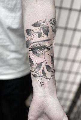 Eye tattoo by Pepe