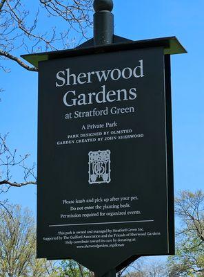 Sherwood Gardens Information