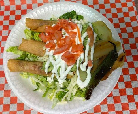 Taquitos dorados ala carta