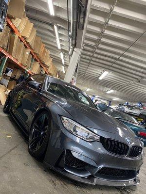 M3 with some front end paint work.