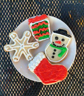 Christmas Cookies from Dec. 2020