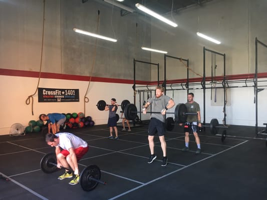 Crossfit class