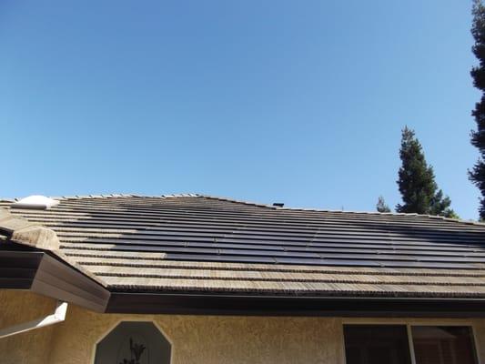 Integrated PV Solar Panels in American River Canyon - Folsom, Ca