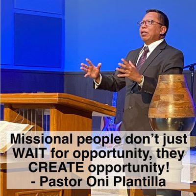 Pastor Oni Plantilla