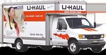 U-Haul trucks and trailers