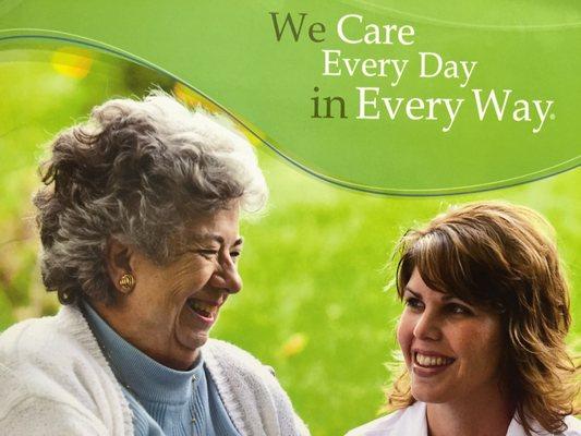 We Care, Every Day, in Every Way