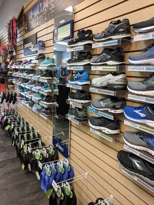 They offer a selection of shoes made for serious runners and for people just needing a great comfortable shoe for everyday use.