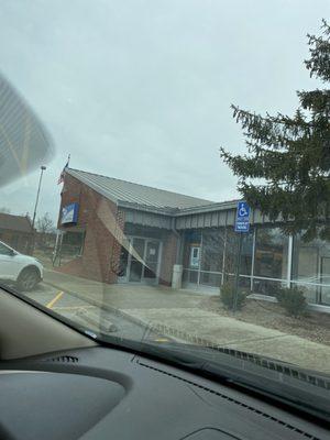 Entrance to Westerville U.S. Post Office