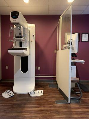 Mammography suite