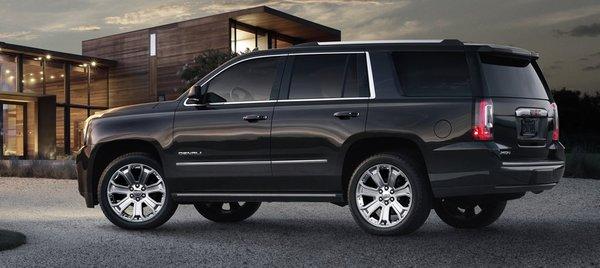 GMC Yukon SUV. One of several SUVs we have. Text us at 214.444.3574 or get a quote on TheDallasTransporter.com anytime!