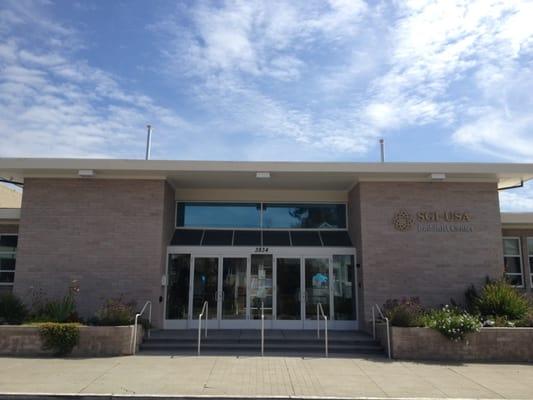 Main entrance at Oakland Buddhist Center