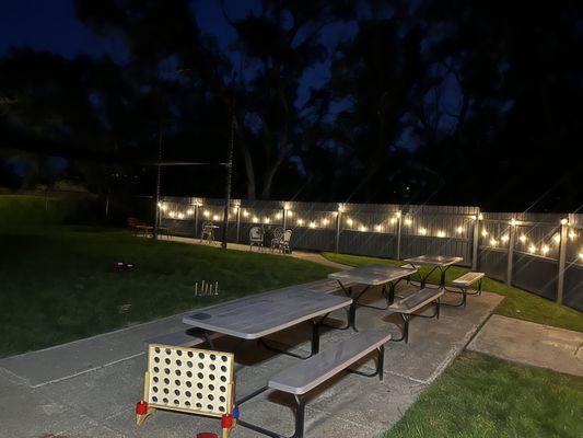 New outside patio area/beer garden