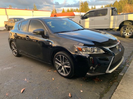 My pretty new Lexus CT200h