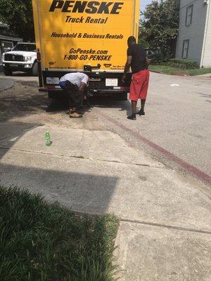 2 great guys!  Great job moving apartment to a storage unit!