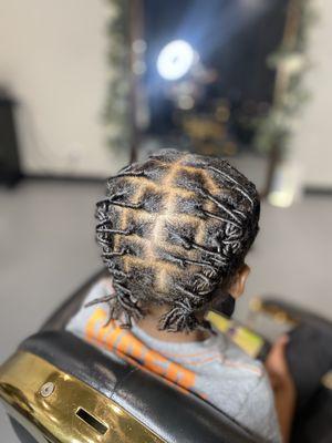 Starter locs and style