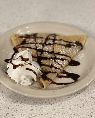 Nutella-Banana Crepe