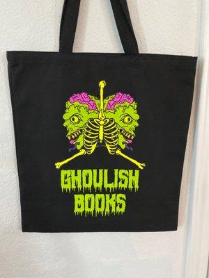 Dope logo tote bag to represent your horror homies