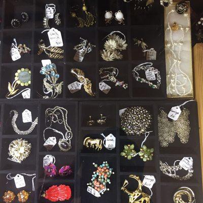 Vintage jewelry. How wonderful.