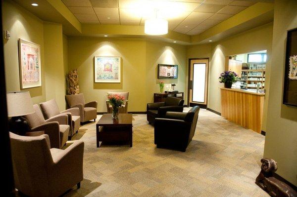 Our ample and comfortable lobby.