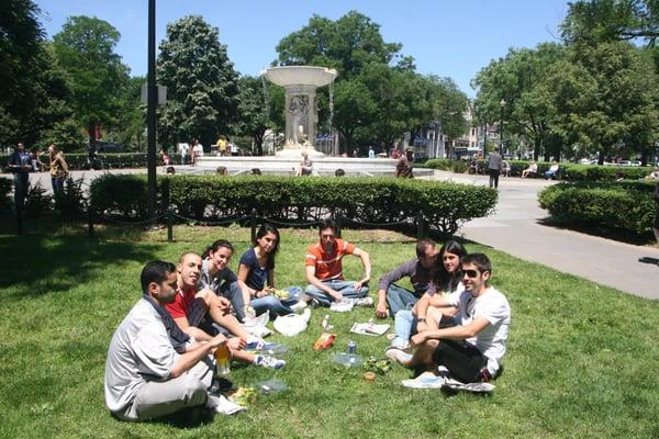 Lunch at Dupont Circle