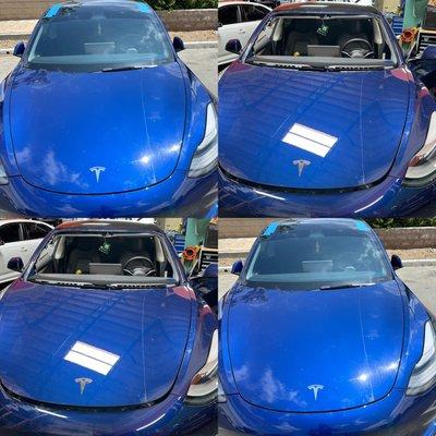 Tesla Model 3 Windshield Replacement.