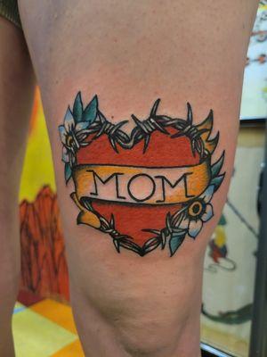 Colored tattoo