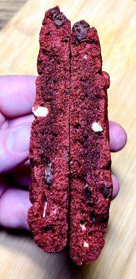 Red velvet cookie