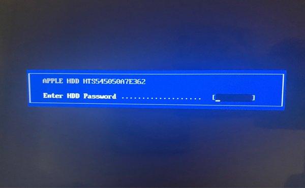 My Lenovo PC asking me to Enter an 'APPLE HDD' Password !!! ‍