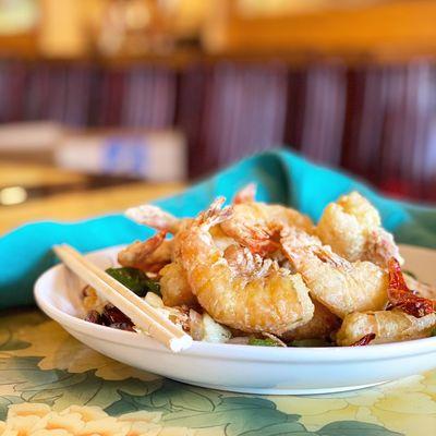 Salt & Pepper Prawns