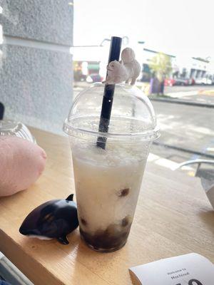 Lychee Slush w/ Boba