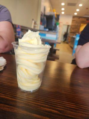 Pineapple dole whip