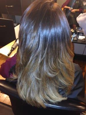 Beautiful ombré by Terri D'Angelo. I definitely recommend her!