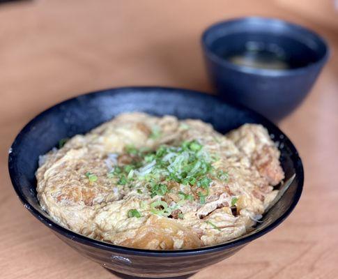 Pork Cutlet Bowl with Egg