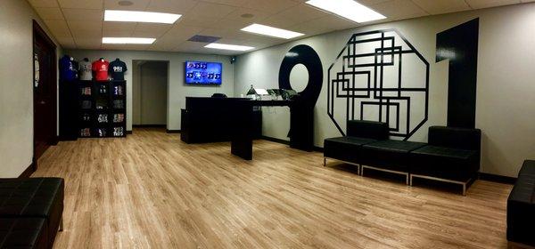 Check out the recently renovated and upgraded lobby at Memphis Escape Rooms.