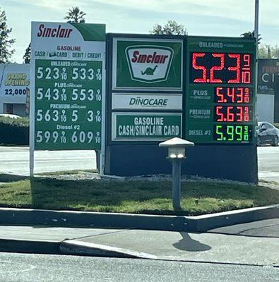 Cheapest gas I've found in Fresno