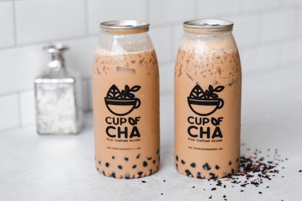 Cup of Cha Milk Tea in a can upgrade~