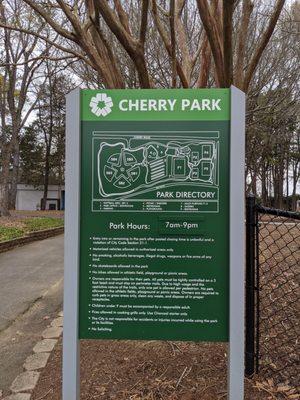 Cherry Park, Rock Hill