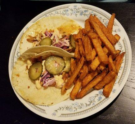 Hot Nashville Chicken Tacos