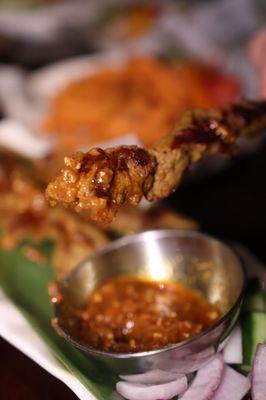 Satay chicken