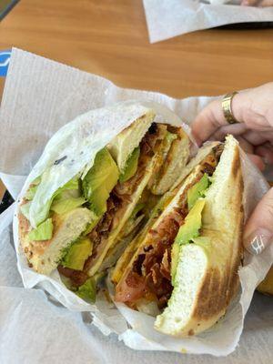 Avocado BLT BAGEL