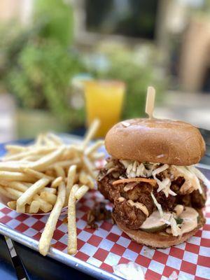 Hella Fried Chicken Sandwich