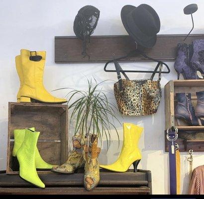 Impressive selection of high quality vintage footwear