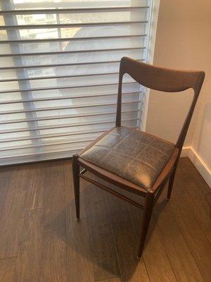 Danish Mid-century modern chair.