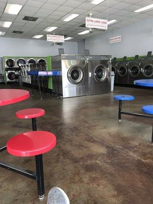 Laundromat area