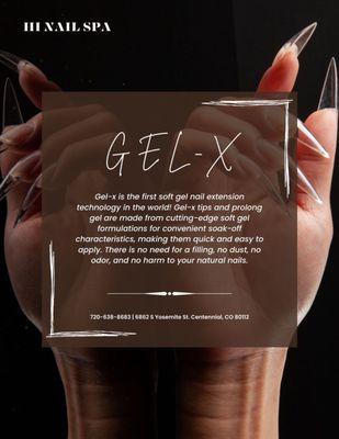 Introducing Gel-X, the game-changer in nail enhancements!