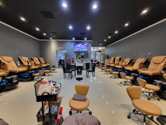 Pedicure room!