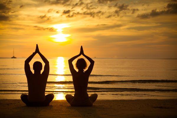 Yoga on the Beach!