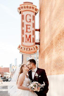 Gem Theatre Marquee | Bre Thomas Photography