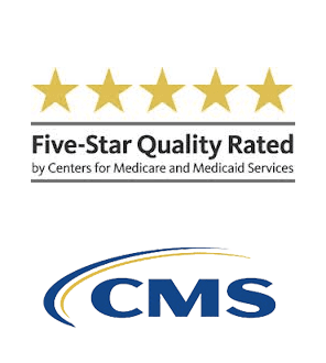 5 Star Medicare rated for 3 years in a row. Outcomes and Patient Satisfaction.