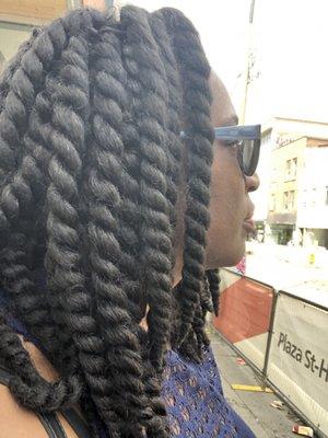 Pre-looped Crochet Twists